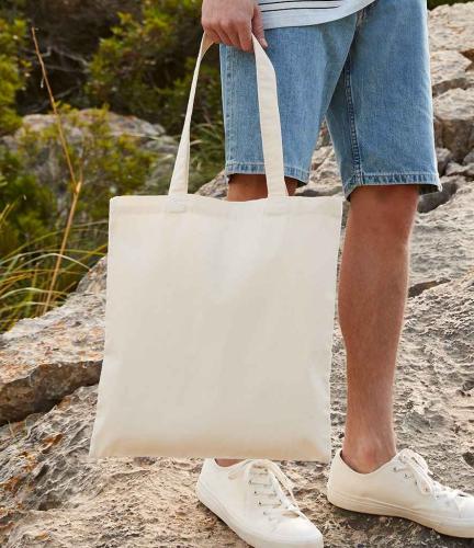 Westford Mill Organic Premium Cotton Tote Bag - NAT - ONE